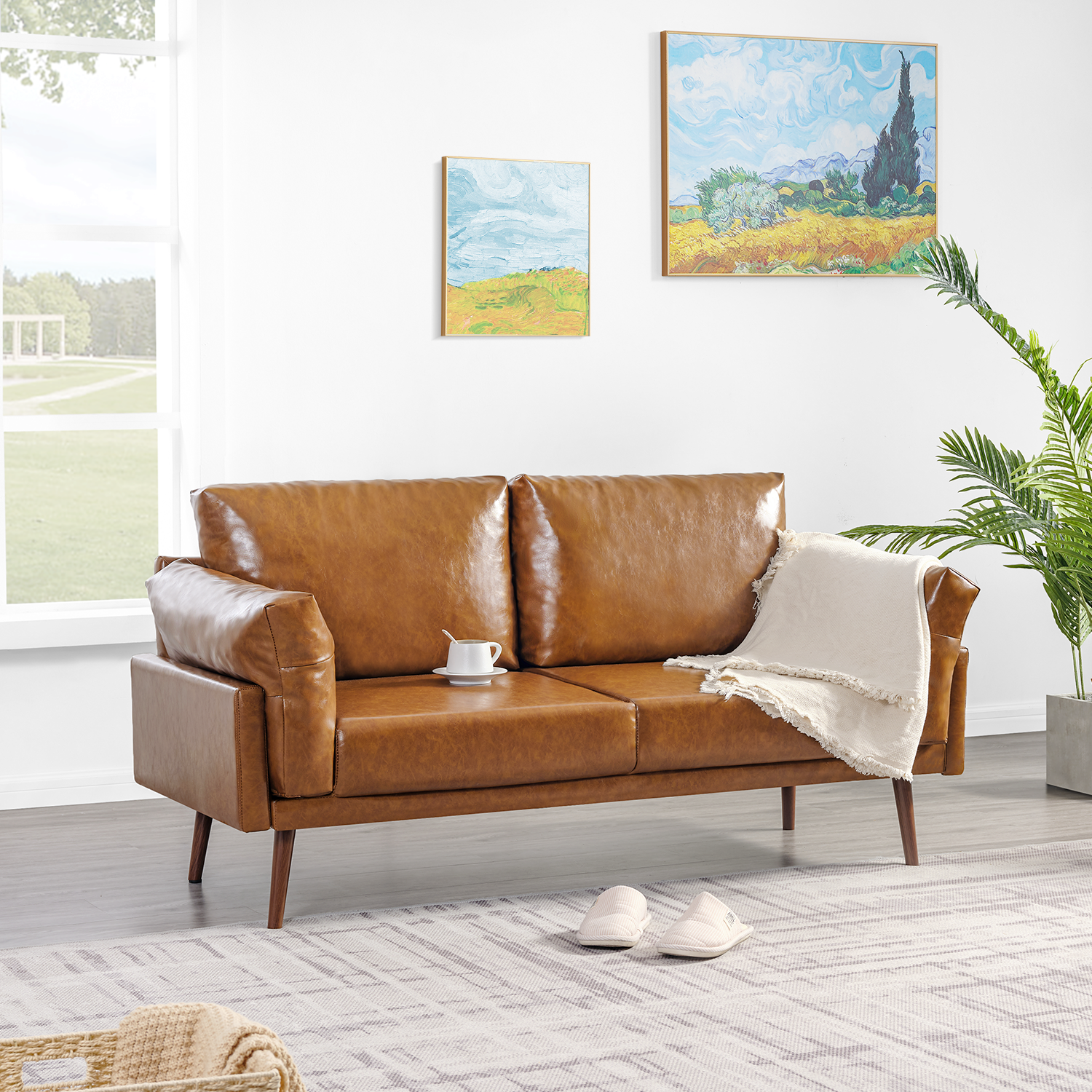 Mid century 3 seater sofa deals